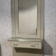 Vintage wall-mounted griffon dressing table with mirror