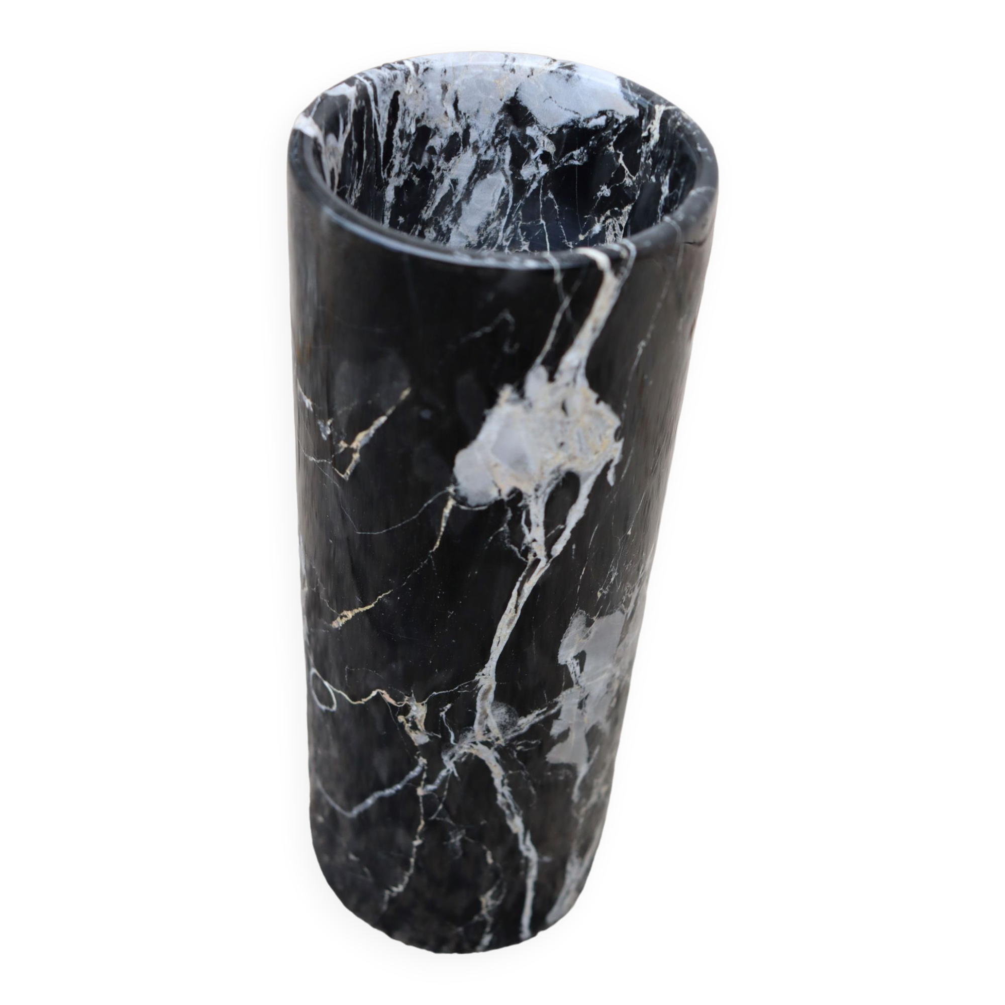 Marble Scroll Vase