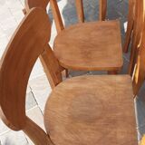 Set of 10 bistro chairs