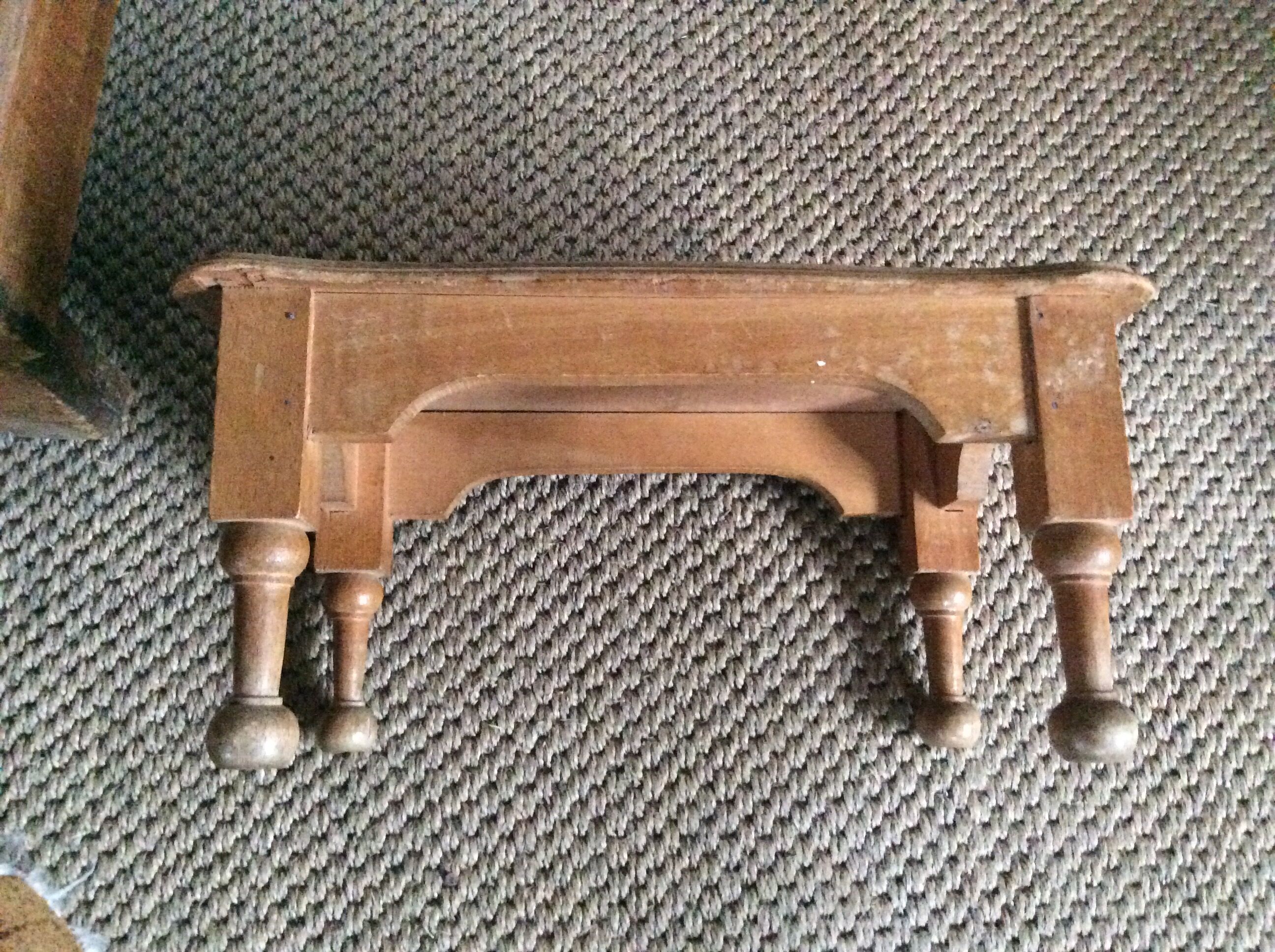 Wooden stool
