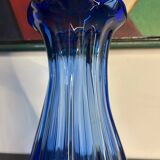 Murano cobalt blue vase from the 60s