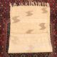 Beni ouarain blanc et beige 64x106cm