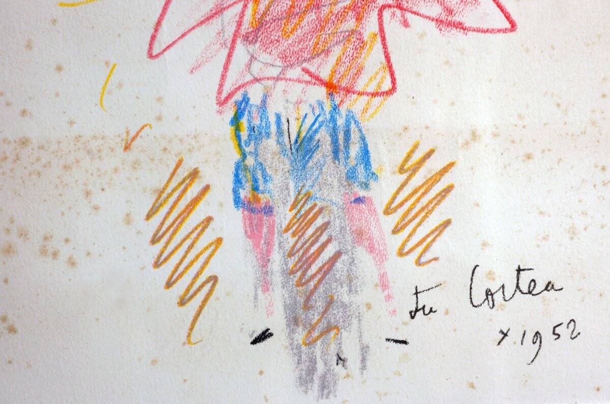 Jean Cocteau dessin Torero 1952