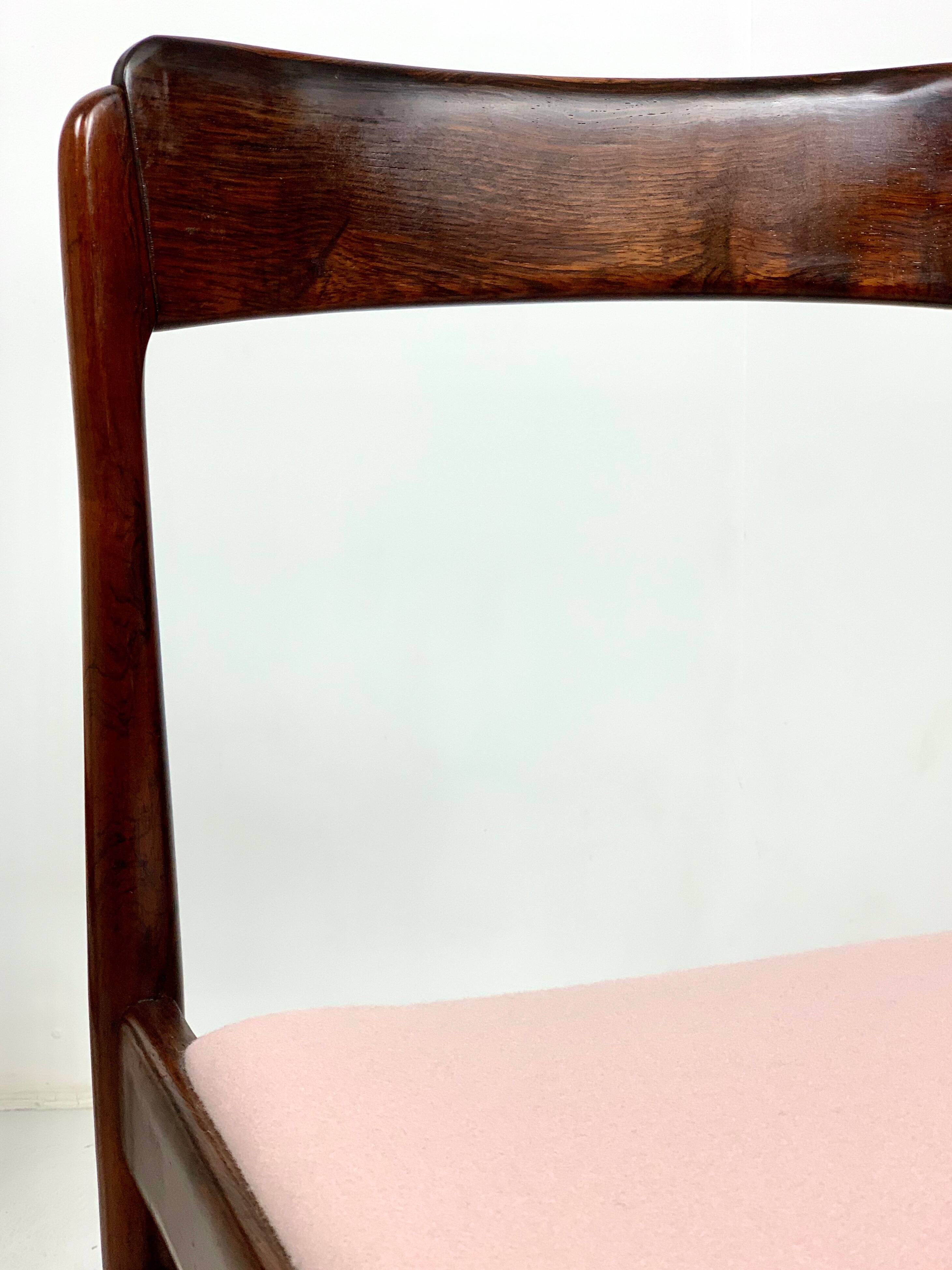 Danish mid-century palisander chairs by Ole Wanscher