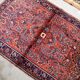 Handmade antique Persian Sarouk rug 3.2' x 5.2' (97cm x 158cm) 1920s