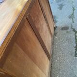 Louise Art Deco Buffet in Walnut Wood, 1950, 140cm