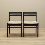 Set of two rosewood chairs, Danish design, 1970s, production: Denmark