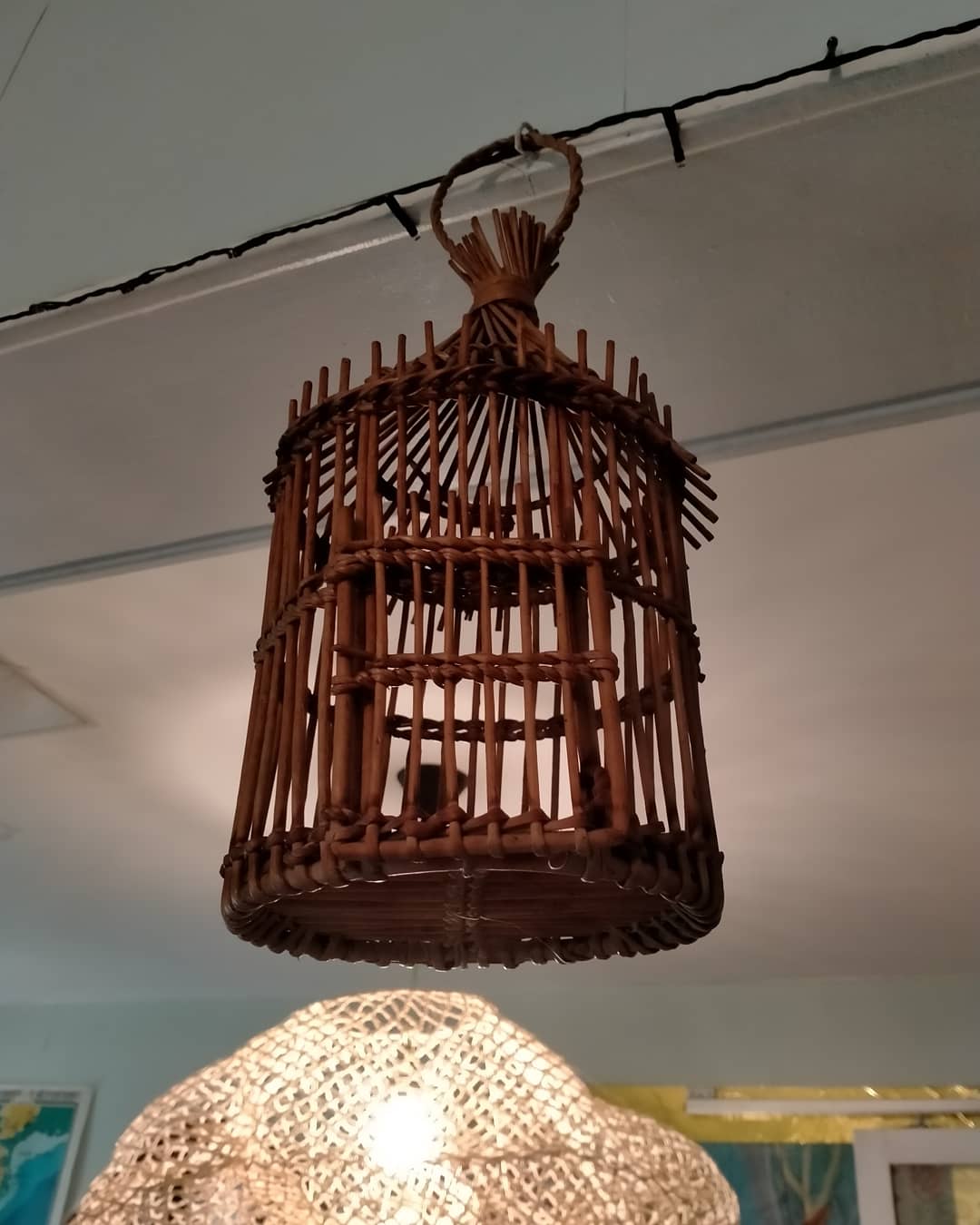 Vintage bird cage