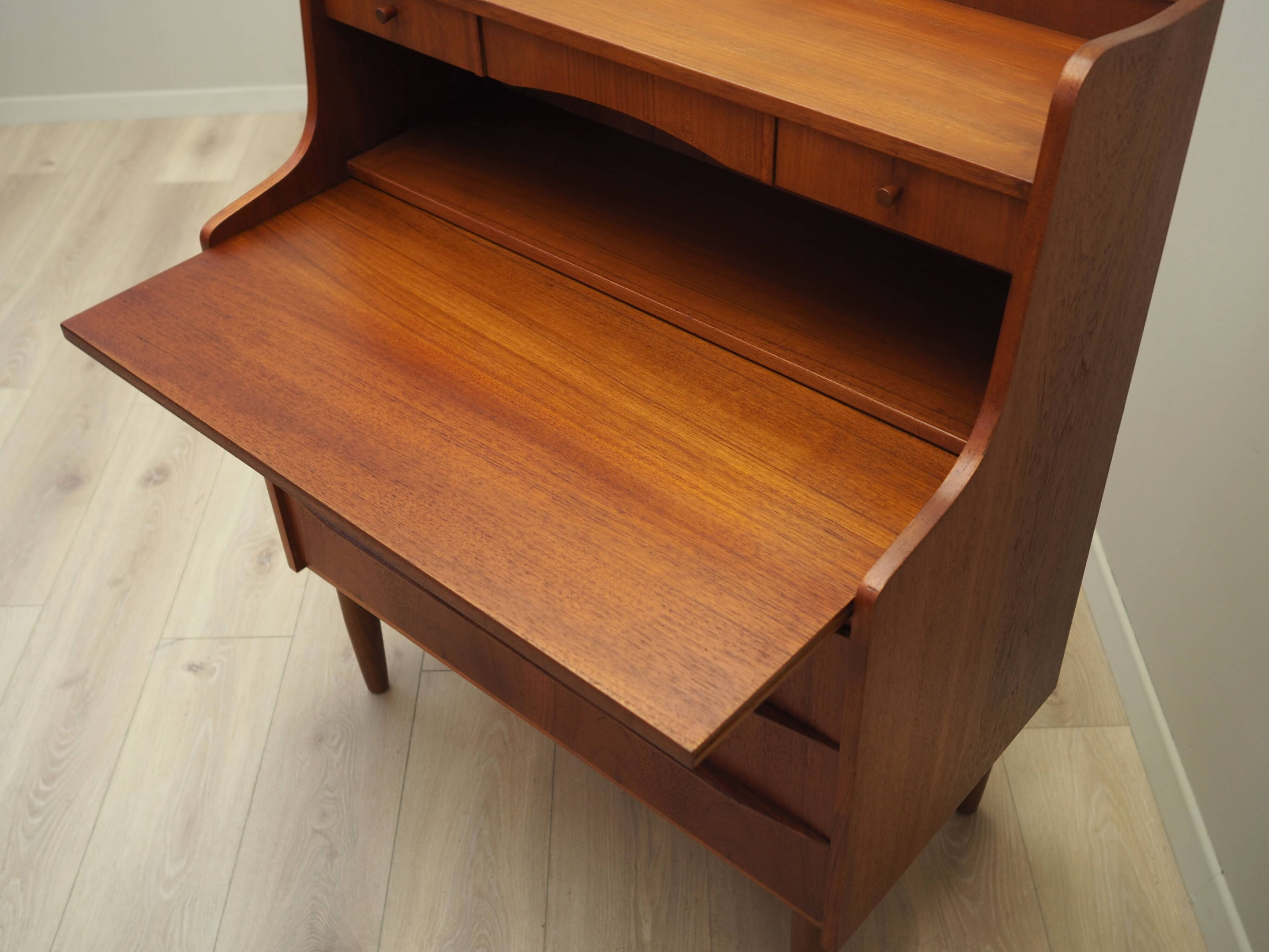 Teak secretary, Danish design, 1970s, production: Denmark