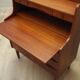 Teak secretary, Danish design, 1970s, production: Denmark