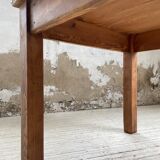 Farmhouse table in elm and pine 2m