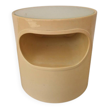 Midcentury Space Age Side Table Artemide, design Emma Gismondi, Italy, 1960s