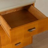 Enchanting two-part kitchen cabinet from the 1950s