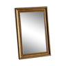 Miroir en bois doré biseauté 20x30cm