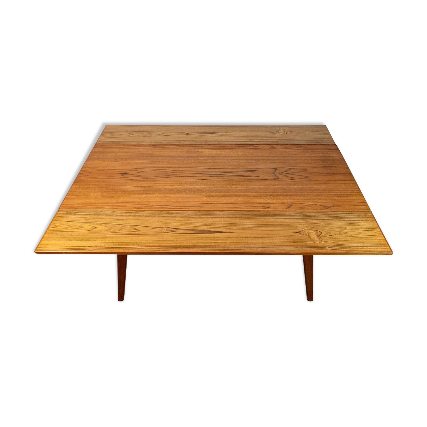 Teak lift-up coffee table