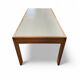 Pine wood dining table / formica top / 1970s