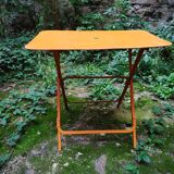 Table de jardin pliante en métal