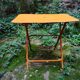 Table de jardin pliante en métal