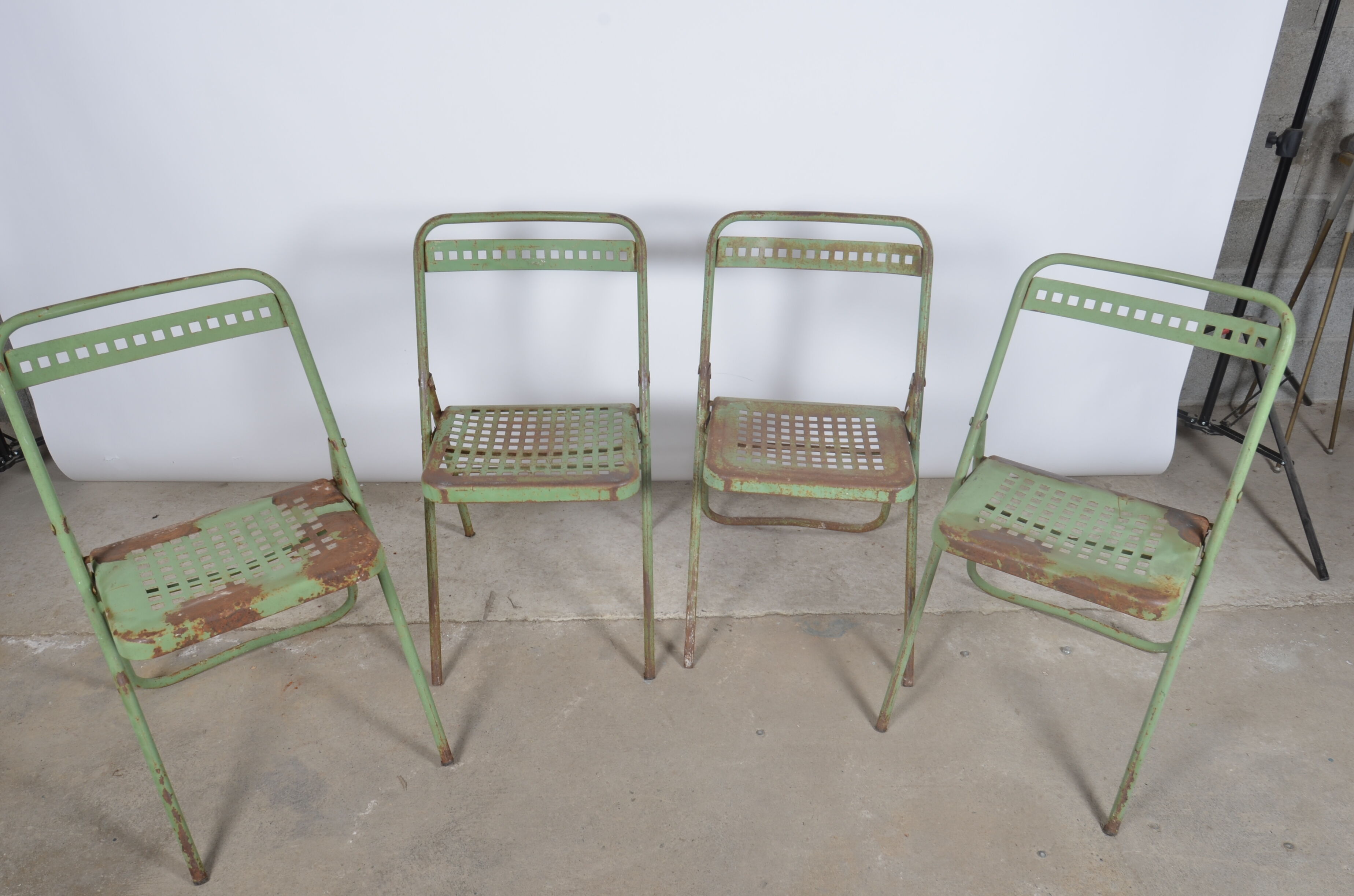 Souvignet folding metal foldchair chairs