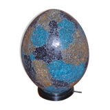 Mosaic egg lamp
