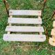 Set of 4 folding garden chairs
