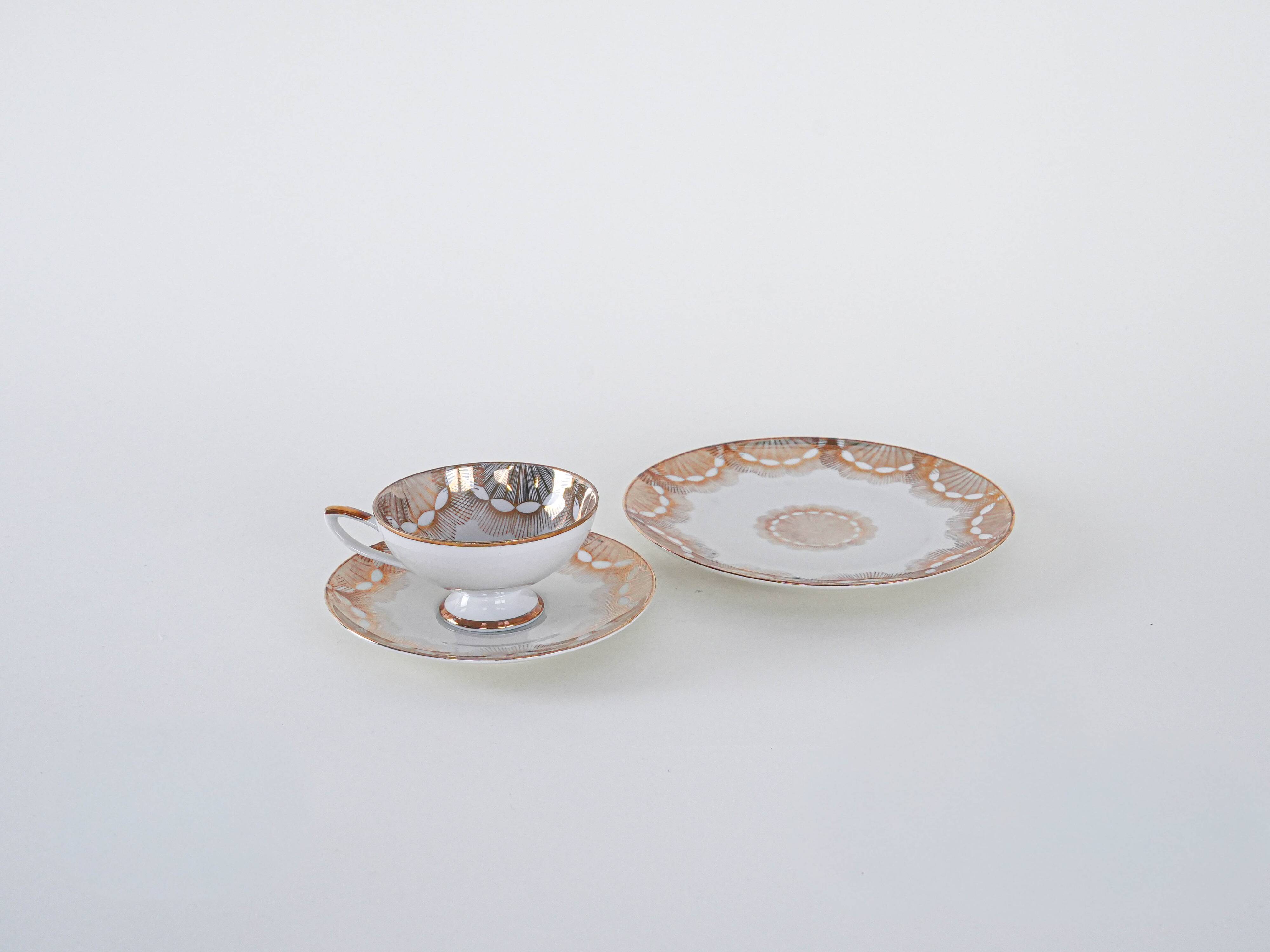 Porcelain cup, German design, 1940s, manufactured Bavaria