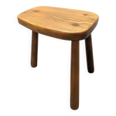 Brutalist style tripod stool