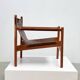 Leather 1970's Roxinho lounge chair by Michel Arnoult