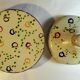 Cheese bell and ceramic dish