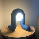 Designer lamp dancer cobalt blue emil robbrecht