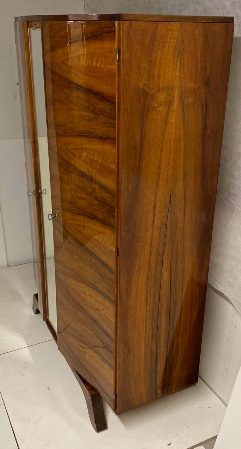 Vintage compass feet cabinet from 1962