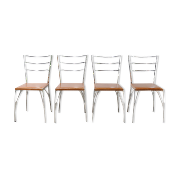Organic Dining Chairs by Erwan Boulloud for Hotel Drouot, 2015, Set of 4