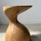 Solid wood sofa end