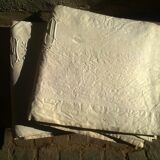 Old sheet "with monogram"