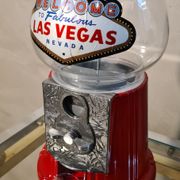 red candy dispenser las vegas 28x15 with its original packaging