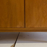 Vintage wardrobe with compass feet