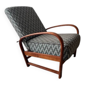 Fauteuil inclinable Thonet PR15, années 1930