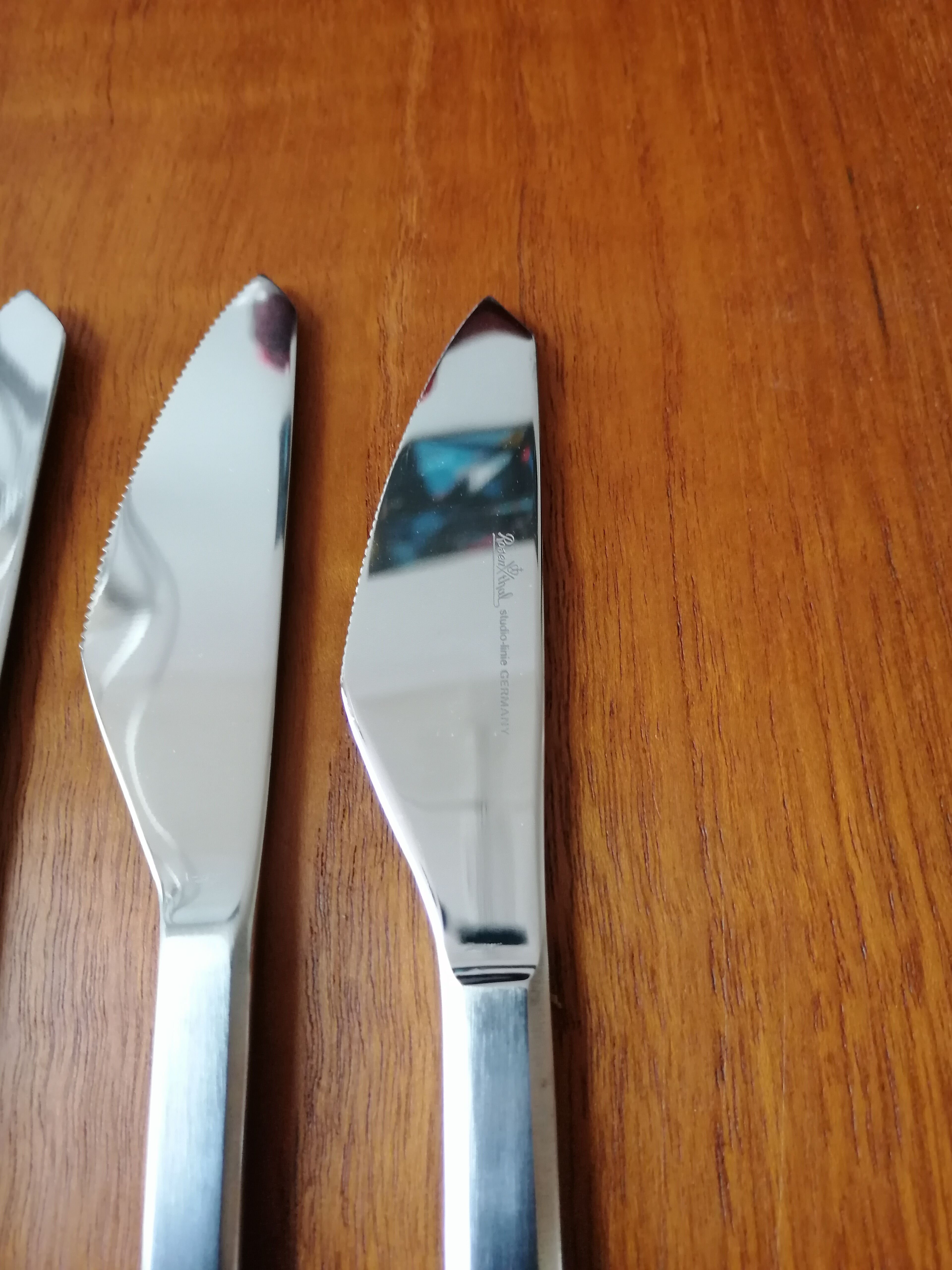 Kontur. Cutlery set 6 pers. Design Helmut Adler for Rosenthal 1954