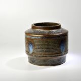 Vase danois en grès émaillé