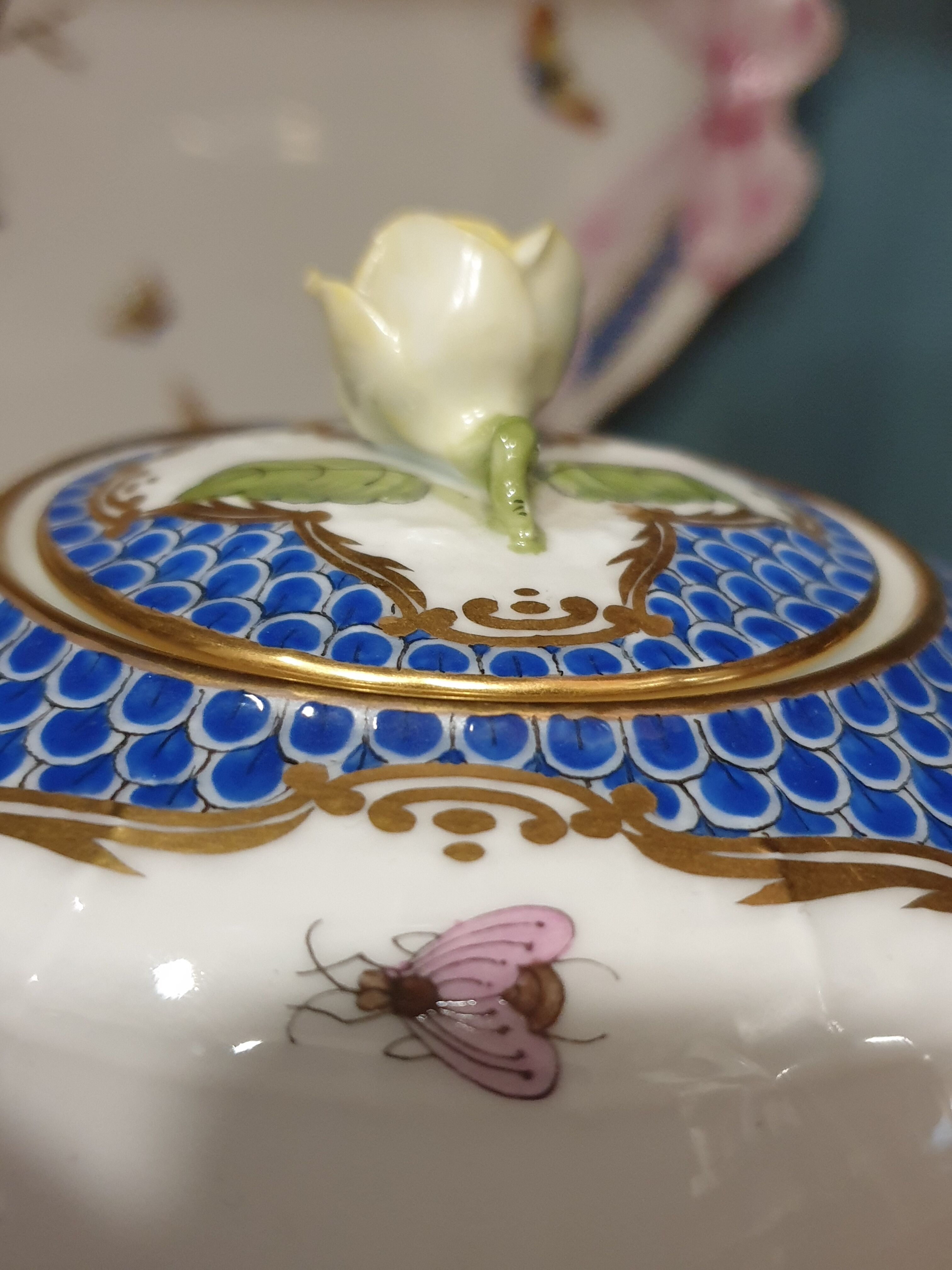 Porcelaine fine Budapest porcelaine, Herend Hungary Selency