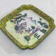 Asian enameled copper tray