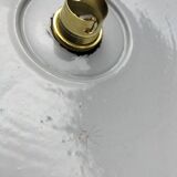 3 enamelled sheet metal suspensions