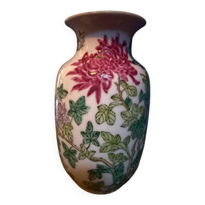 Vase chinois aux Chrysanthèmes