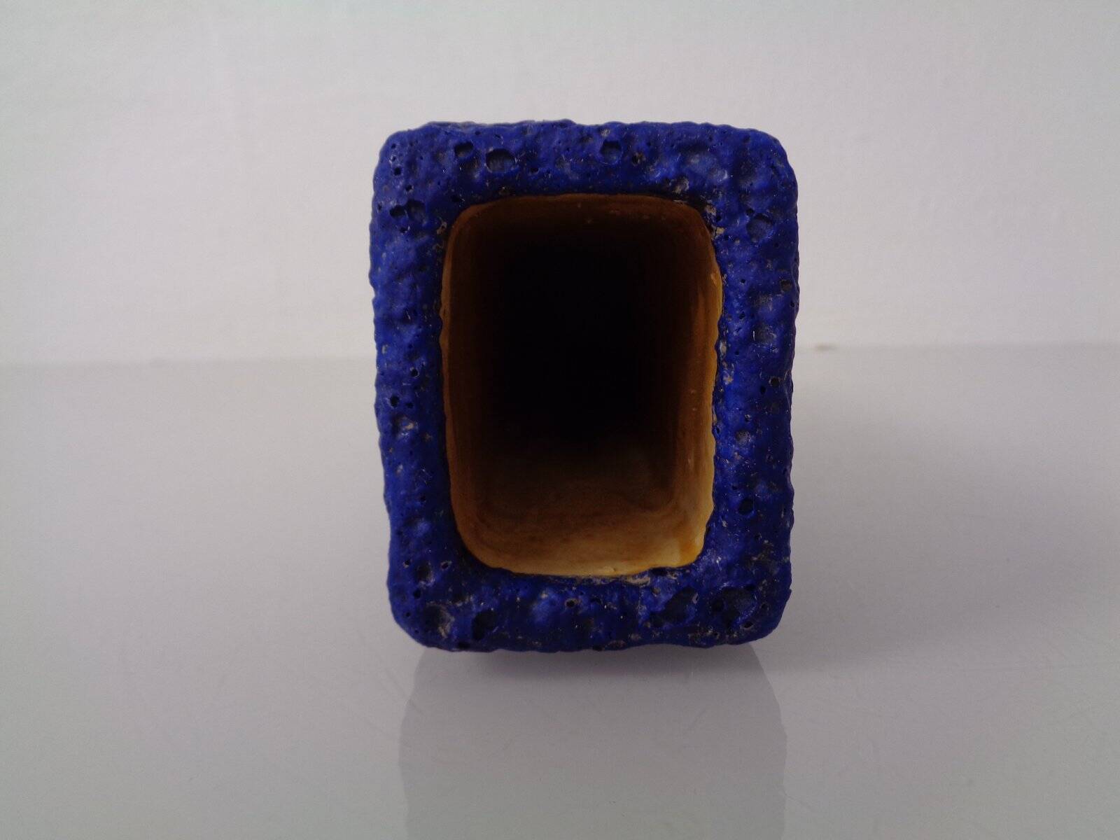 Purple and Blue Studio Ceramic Vase, Germany, 1960s