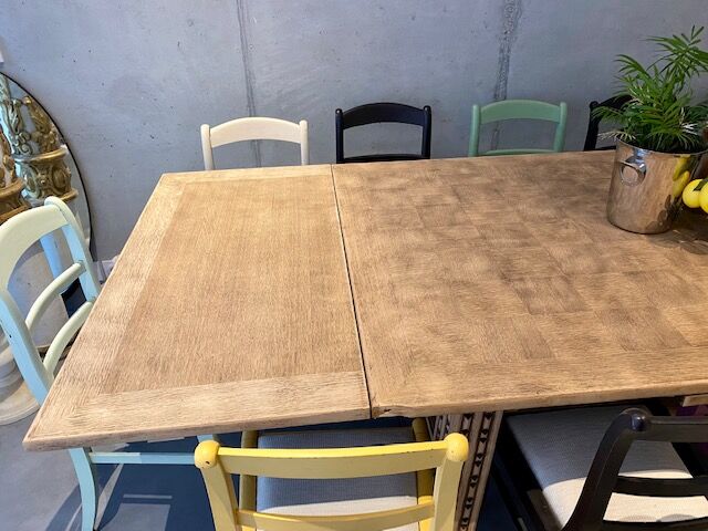 Firm table sanded extensions 260 cm