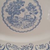 Digoin Sarreguemines oval dish.