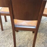 6 art deco chairs