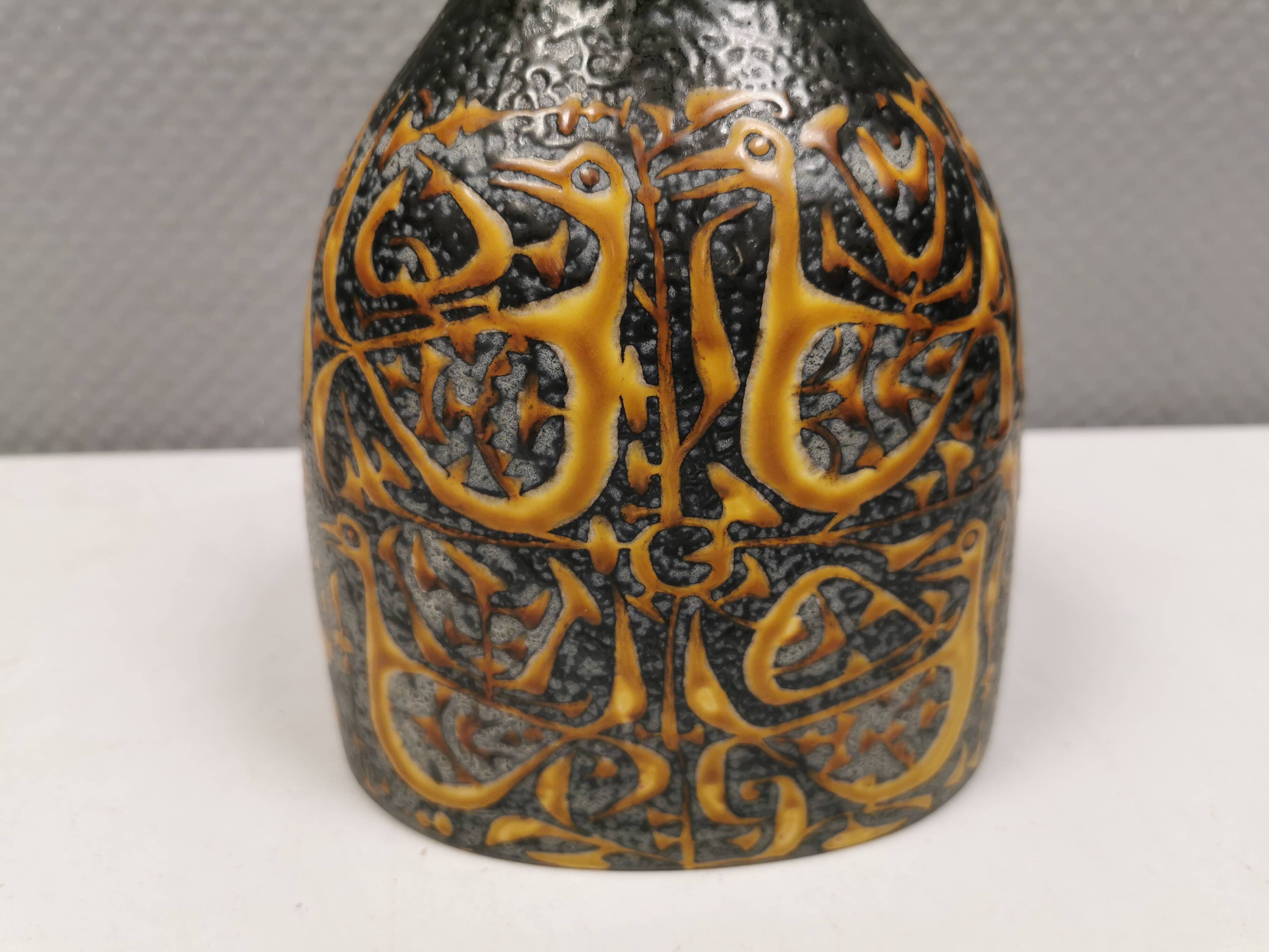 Vase from Danish Royal Copenhagen/Aluminia. By Nils Thorsson, BACA series