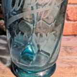Siphon à eau de seltz bleu turquoise
