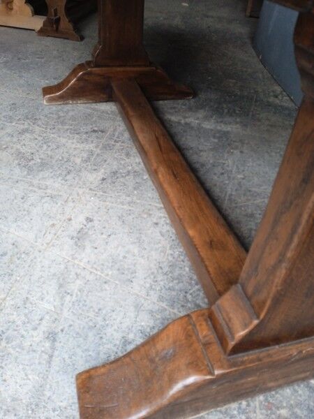 Monastery table / farm in solid chene ep 1940